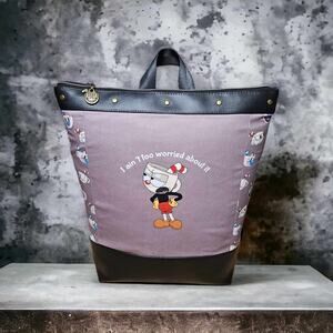 Cartoon Animation Video Game Yasmina Backpack Handmade Student College Travel